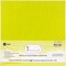Dress My Craft Smooth Cardstock 250Gsm 12"X12" 10/Pkg-Metallic Olive Green